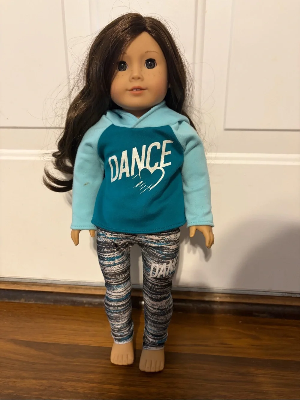 **RARE** Justice Brand Blue Dance Set for American Girl Doll
